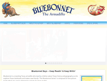 Tablet Screenshot of bluebonnetarmadillo.com